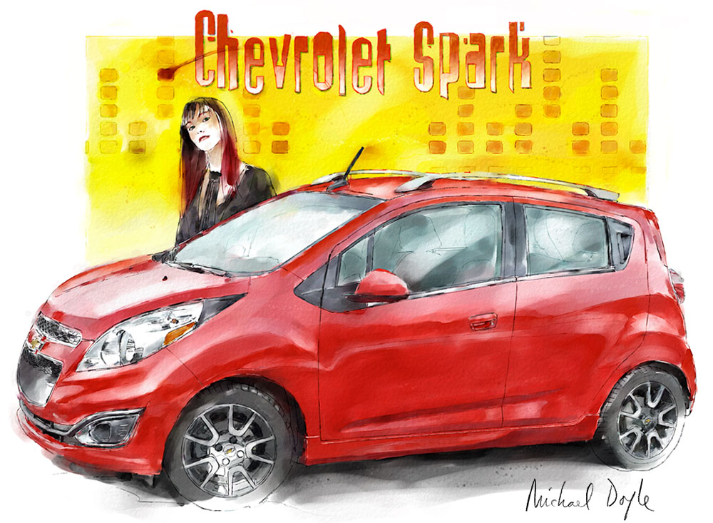 2013 Chevrolet Spark: Attitude!